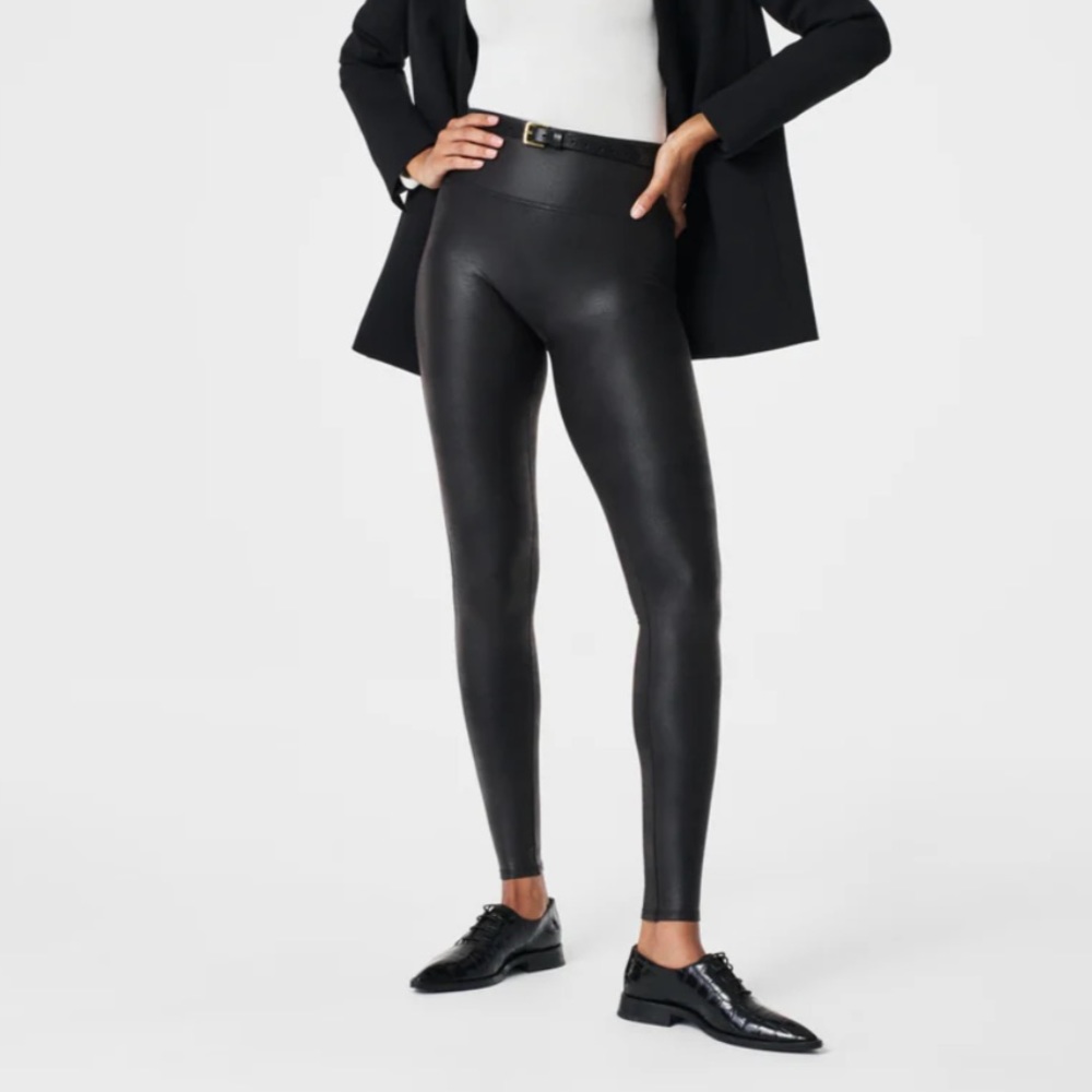 Spanx Faux Leather Leggings